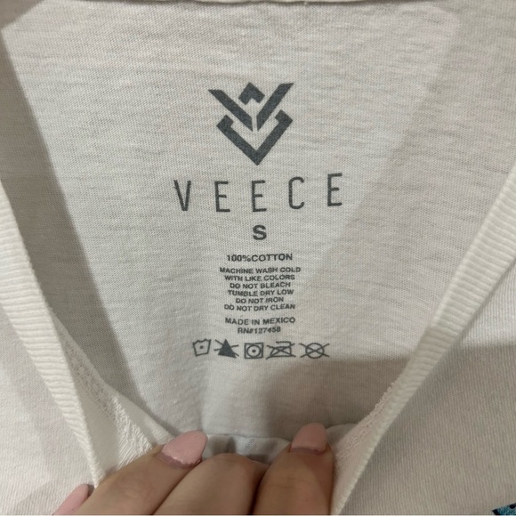 Veece Men’s Size Small 100% Cotton Graphic TShirt Short Sleeve - Picture 2 of 2